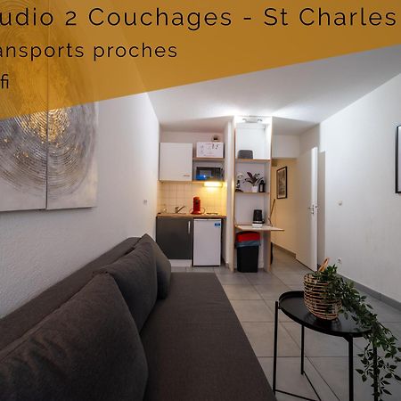 Appartement Tout Equipe A 6Min De La Gare St Charles Marseilles Exterior foto