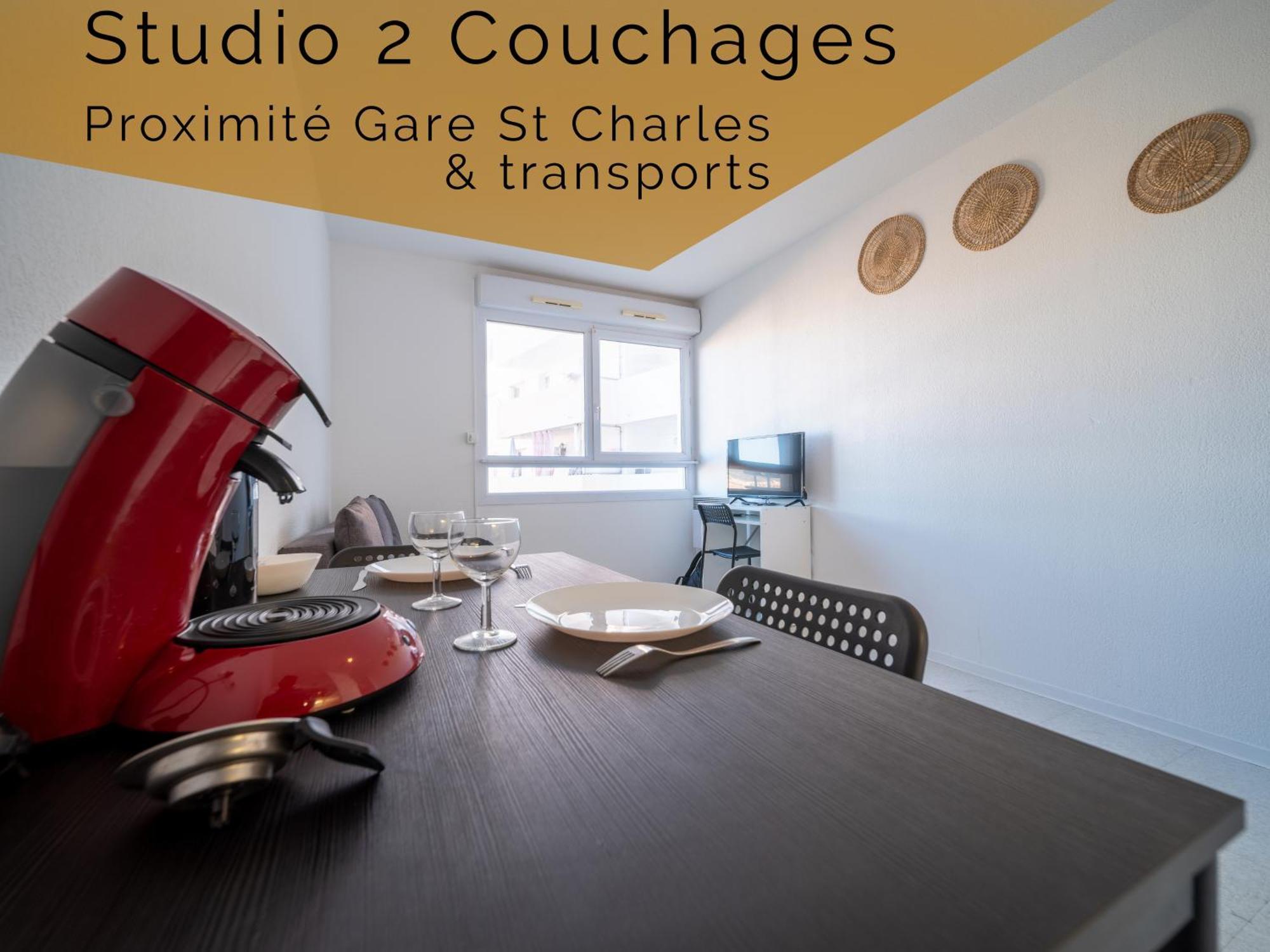 Appartement Tout Equipe A 6Min De La Gare St Charles Marseilles Exterior foto