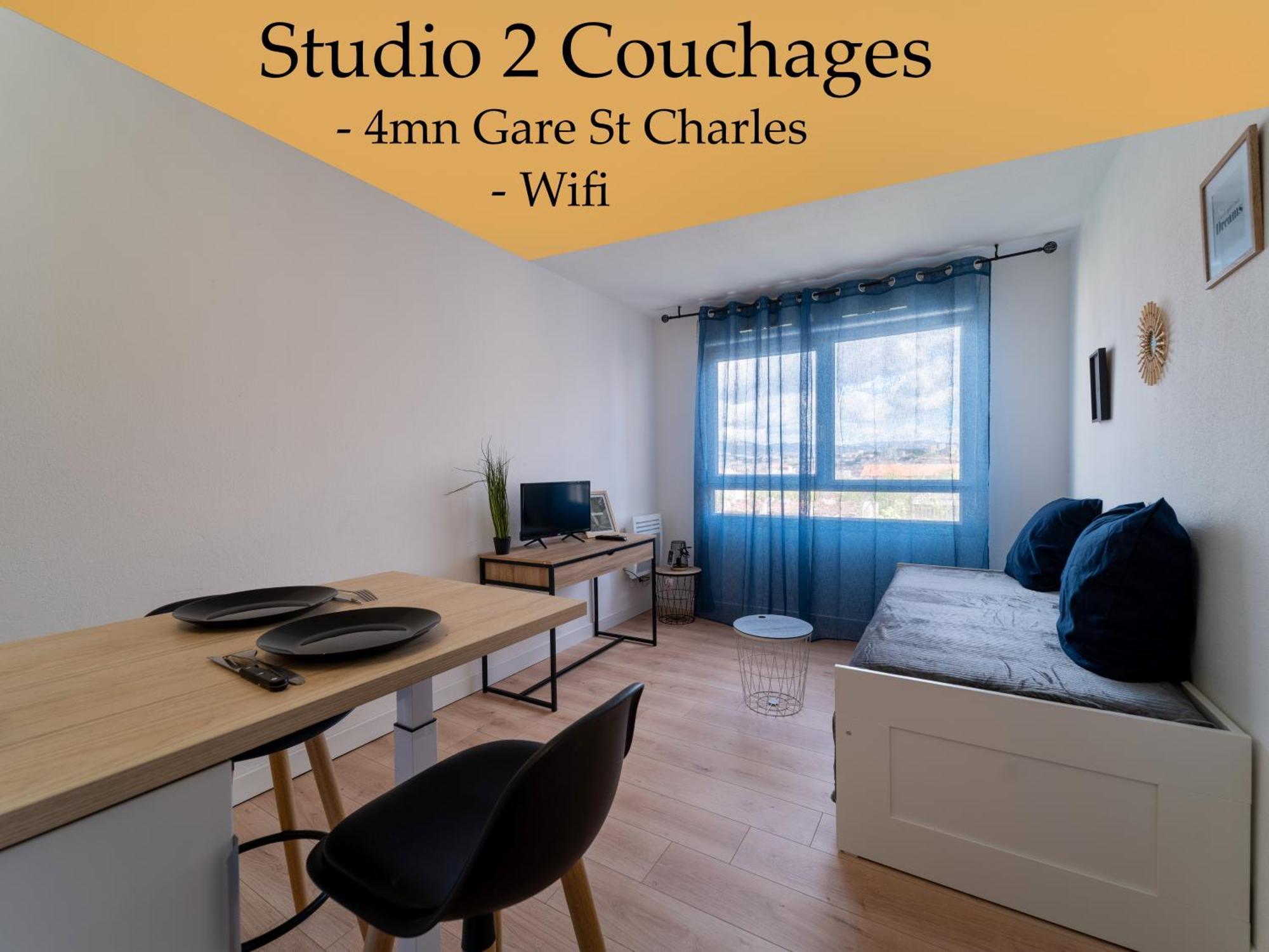 Appartement Tout Equipe A 6Min De La Gare St Charles Marseilles Exterior foto