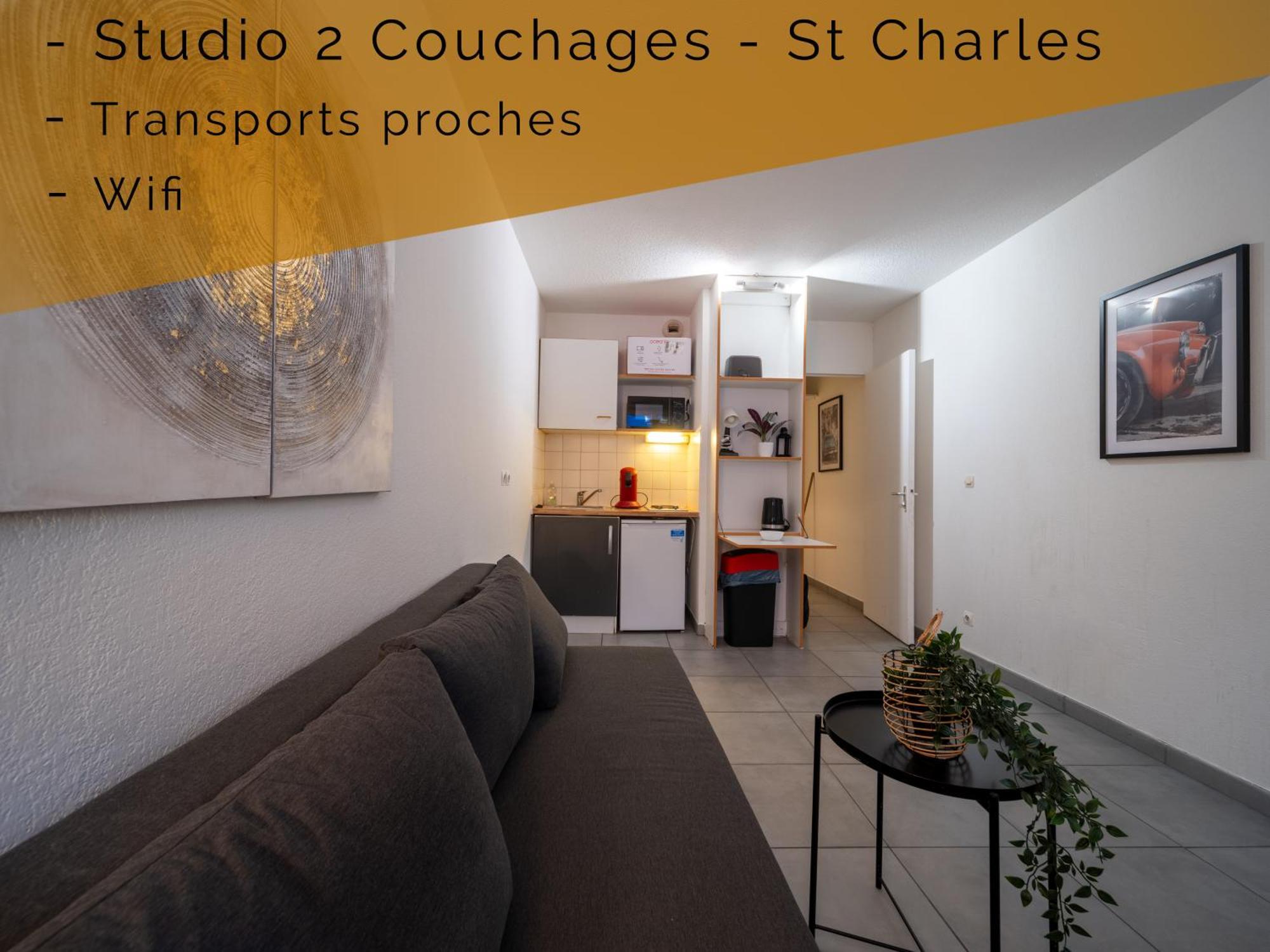 Appartement Tout Equipe A 6Min De La Gare St Charles Marseilles Exterior foto