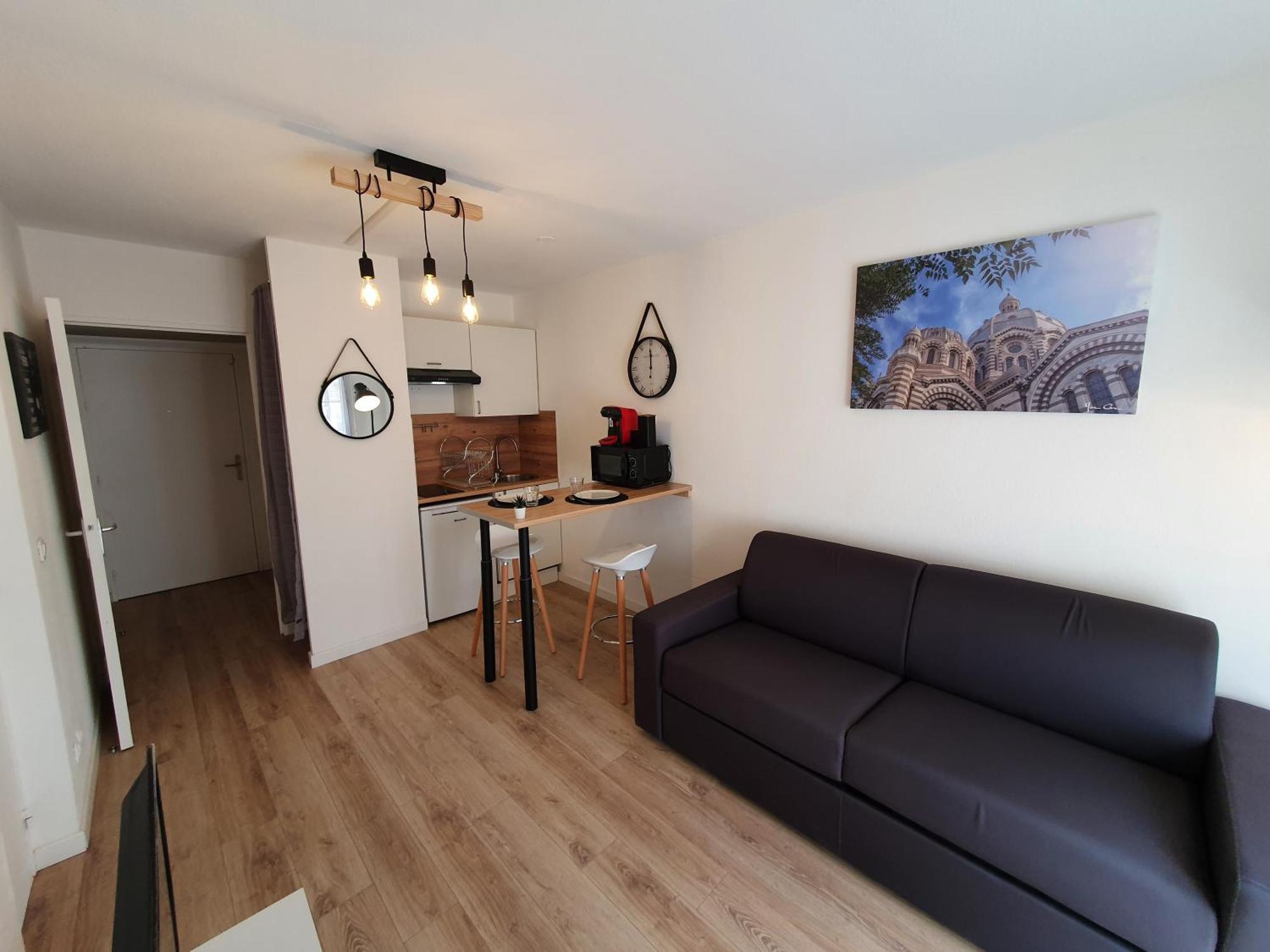 Appartement Tout Equipe A 6Min De La Gare St Charles Marseilles Exterior foto